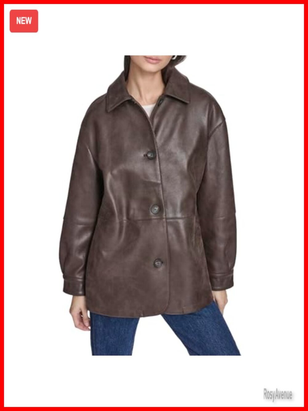 Women's Relaxed Fit Faux Suede Blazer Button Up Puff Sleeve Jacket
